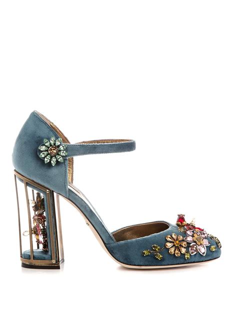 dolce and gabbana shoes blue|dolce and gabbana dg heels.